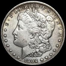1904 Morgan Silver Dollar NEARLY UNCIRCULATED