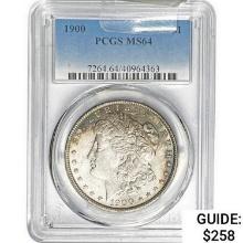 1900 Morgan Silver Dollar PCGS MS64