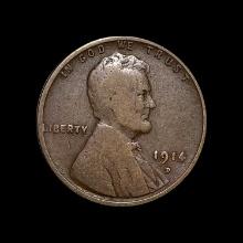 1914-D Lincoln Wheat Cent LIGHTLY CIRCULATED