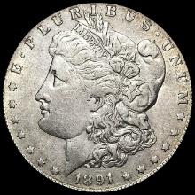 1891-O Silver Morgan Dollar CLOSELY UNCIRCULATED