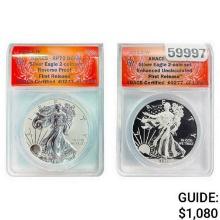 [2]2013 Silver Eagle ANACS EU/RP70