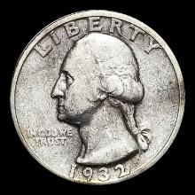 1932-S Silver Washington Quarter LIGHTLY CIRCULATED
