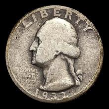 1932-S Silver Washington Quarter LIGHTLY CIRCULATED