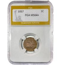 1857 Flying Eagle 1Ct PGA MS64+