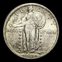 1918 Standing Liberty Quarter CHOICE BU FH