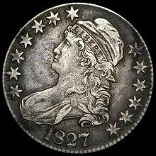 1827 Capped Bust Half Dollar NEARLY UNCIRCULATED