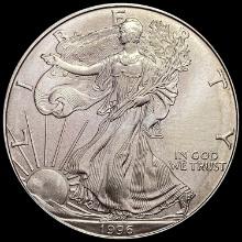 1996 1 oz Silver American Eagle $1 GEM BU