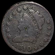 1810 Classic Head Large Cent NICELY CIRCULATED