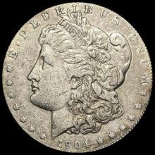 1904 Morgan Silver Dollar NEARLY UNCIRCULATED