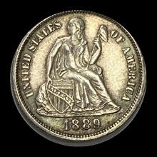1889 Seated Liberty Dime UNCIRCULATED