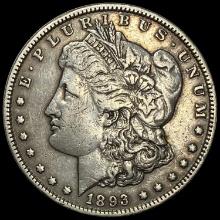 1893 Silver Morgan Dollar NEARLY UNCIRCULATED
