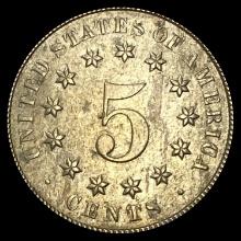 1868 Shield Nickel CLOSELY UNCIRCULATED