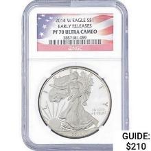 2014-W Silver Eagle NGC PF70 Ultra Cameo