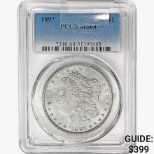 1897 Morgan Silver Dollar PCGS MS64
