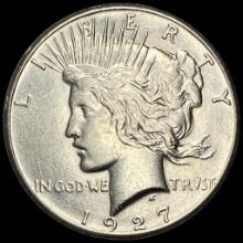 1927 Silver Peace Dollar NICELY CIRCULATED