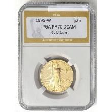1995-W $25 Gold Eagle PGA PR70 DCAM