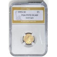 1995-W $5 Gold Eagle PGA PR70 DCAM