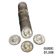 Jefferson Silver Nickel Roll