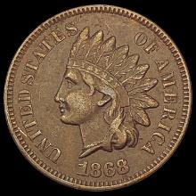 1868 Indian Head Cent CLOSELY UNCIRCULATED