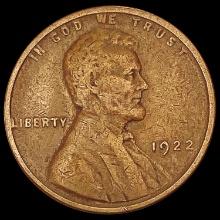 1922-D Wheat Cent LIGHTLY CIRCULATED