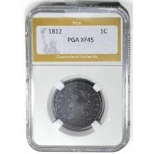 1812 Classic Head Large Cent PGA XF45