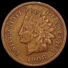 1908-S Indian Head Cent NICELY CIRCULATED
