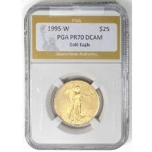 1995-W $25 Gold Eagle PGA PR70 DCAM