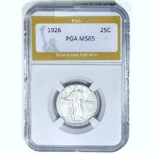 1926 25C Standing Liberty PGA MS65