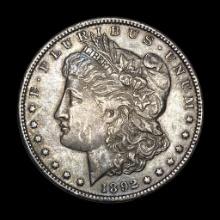 1892 Silver Morgan Dollar CLOSELY UNCIRCULATED