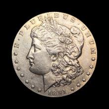 1891-CC Silver Morgan Dollar CLOSELY UNCIRCULATED
