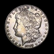 1889-S Silver Morgan Dollar CLOSELY UNCIRCULATED