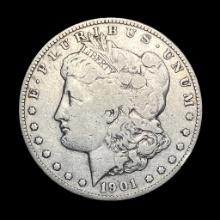 1901-S Silver Morgan Dollar LIGHTLY CIRCULATED