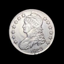 1829 Capped Bust Half Dollar UNCIRCULATED