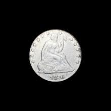 1876 Seated Liberty Quarter NEARLY UNCIRCULATED