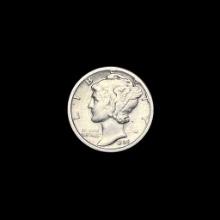 1926-S Silver Mercury Dime LIGHTLY CIRCULATED
