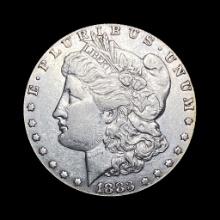1883-CC Silver Morgan Dollar CLOSELY UNCIRCULATED