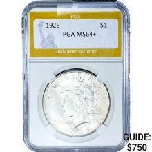 1926 Silver Peace Dollar PGA MS64+