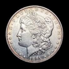 1891-S Silver Morgan Dollar UNCIRCULATED