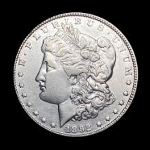 1892 Silver Morgan Dollar CLOSELY UNCIRCULATED