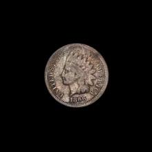 1866 Indian Head Cent NICELY CIRCULATED