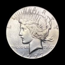 1927-S Silver Peace Dollar CLOSELY UNCIRCULATED