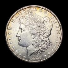 1881 Silver Morgan Dollar GEM BU