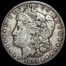 1893-O Silver Morgan Dollar LIGHTLY CIRCULATED