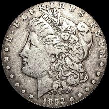 1892-CC Silver Morgan Dollar LIGHTLY CIRCULATED