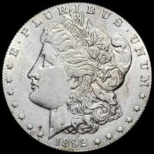 1892 Morgan Silver Dollar CHOICE AU