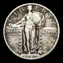 1923 Standing Liberty Silver Quarter LIGHTLY CIRCULATED