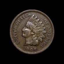 1908-S Indian Head Cent NEARLY UNCIRCULATED