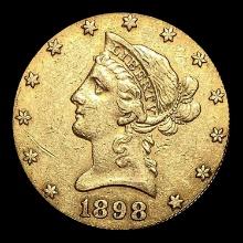 1898 Liberty Head $10 Gold Eagle CLOSELY UNCIRCULATED