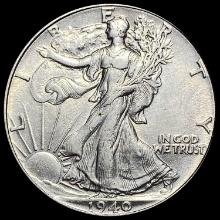 1940 Silver Half Dollar (Walking Liberty) CLOSELY UNCIRCULATED