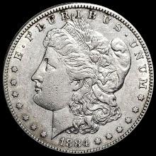 1884-S Silver Morgan Dollar CLOSELY UNCIRCULATED